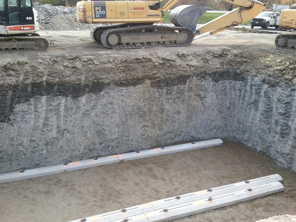 Solid Rock Tank Excavation